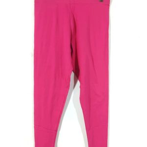 Go Colors Rose Plain Ankle Length Leggings(Women)