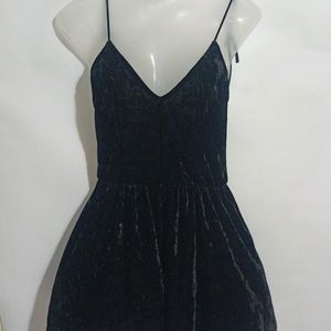 VERY SEXY VELVET PLAYSUIT