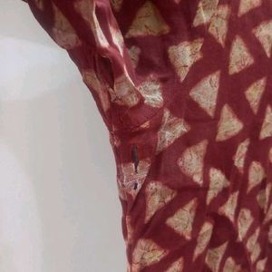 Maroon Kurti