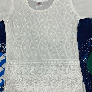 Short Straight Fit Kurta