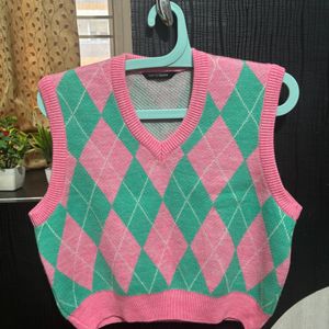 Pretty Vest Sweater