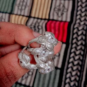 Artificial Silver Toe Ring