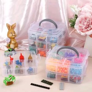 3 Layer 18 Grids Storage Plastic Box