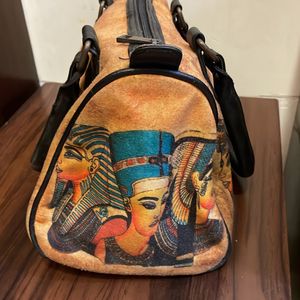 Egyptian Print Handbag