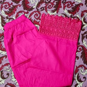 Palazzo Pant-XL- Rose