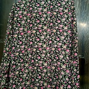 Vintage Korean Floral Shirt