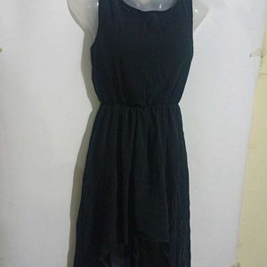 CUTE BLACK UP AND DOWN DRESS