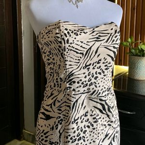 H&M Zebra Print Dress