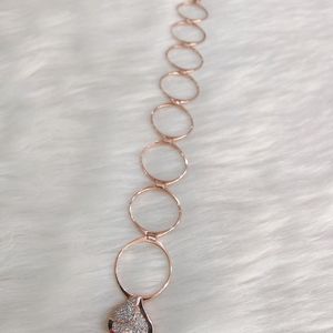 925 Rose Gold Bracelet Nd Ring