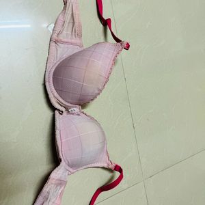 Padded Pink Bra