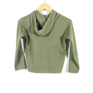 Atmosphere Olive Green Hoodie Top (Women's)