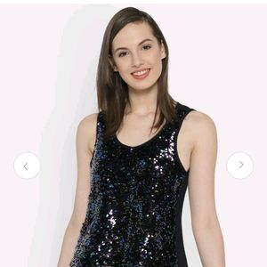 Sequin Top By Vero Moda