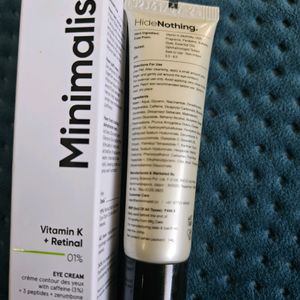 Minimalist Eye Cream