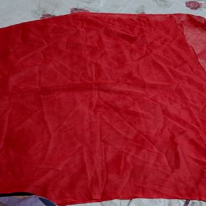 Cherry Red Dupatta