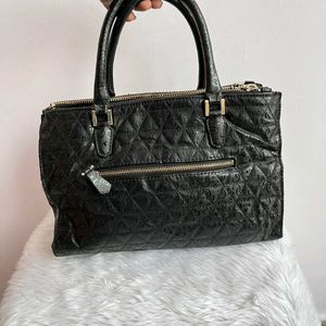 Guess black satchel bag