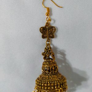 New Handmade Jhumka (Golden)