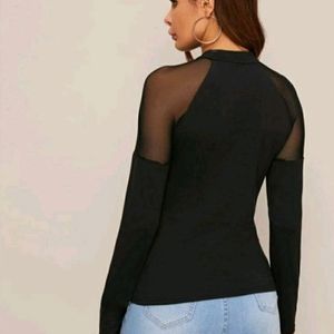 Black Fancy Top