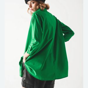 Zara Green Oversized Shirt