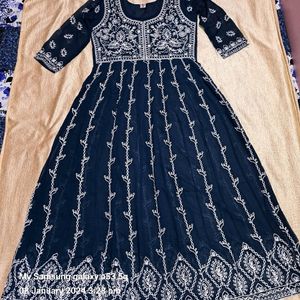 Beautiful Full Embroidered Anarkali Kurti