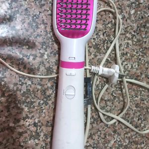 Philips HP8658 Essential Care Air Straightener White & Pink