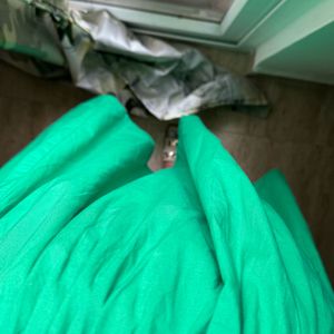 One Shoulder Emerald Green Maxi Dress