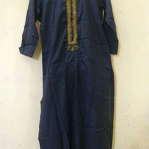 ***Dark Blue Kurti***