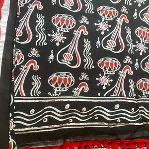 Pure Cotton Mulmul Saree