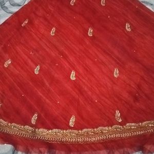 Unstitch Lahenga Choli And Dupatta Fabric