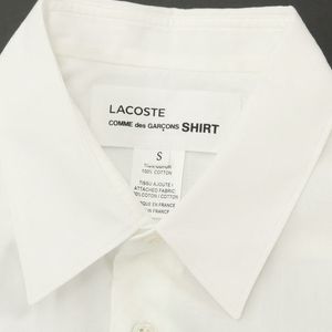 COMME DES GARCONS X LACOSTE MENS SHIRT