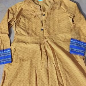 Cottons Kurti - Goes Well With Patiala