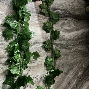 Artifical Garland For Decoration Green Leaves