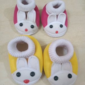 Unisex Newborn Booties