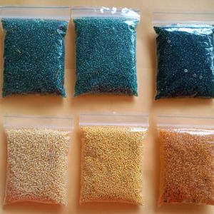 Different Colour Of Seed Beads More Than 100gm