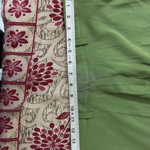 Women Green Trouser