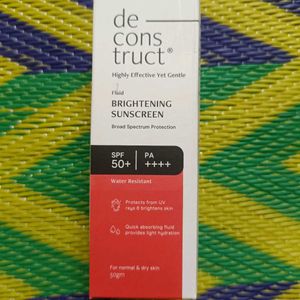 Deconstruct Fluid Brightening Sunscreen