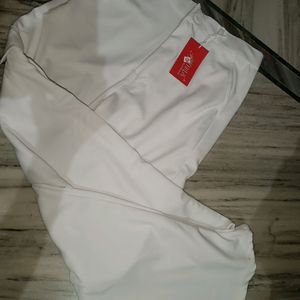 White Cargo Pants