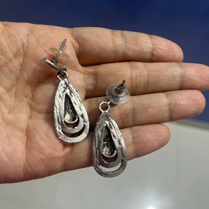 Metal Earrings(oxidised)