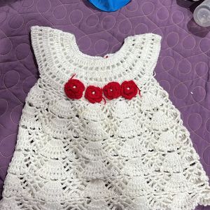 Baby Girl Wool Frock