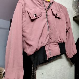 CROP PINK JACKET