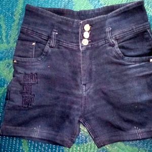 Shorts Half Jeans Pant Girls