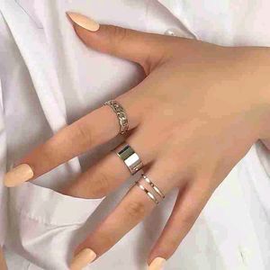 Trendy Rings Set Of 3