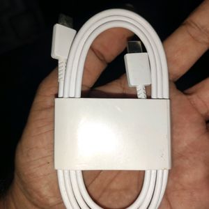 Samsung 25 Watt Fast Charging Data Cable C Type