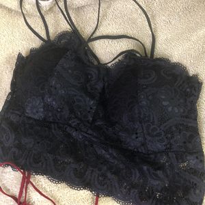 Unused New Lace Bralette Combo