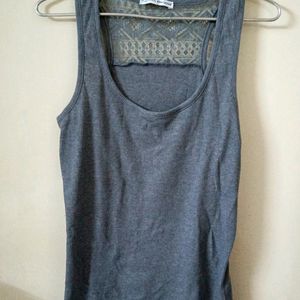 Grey Tank Top Size L