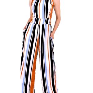 KOREAN STRIPED JUMPSUIT