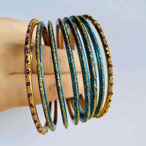 6 Combo Set Of Bangles