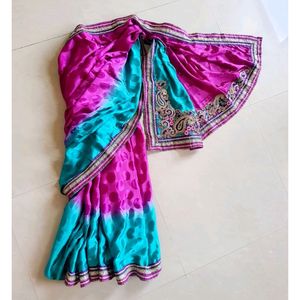 Embroidery Saree Set Of 2