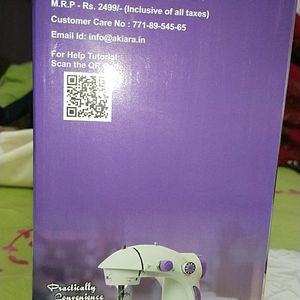 Brand new Akiara 4 in 1mini sewing machine with table