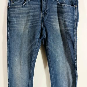 Wrangler Men Denim Blue Jeans| Waist 34 | Length 4