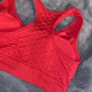 Red Bralet Top